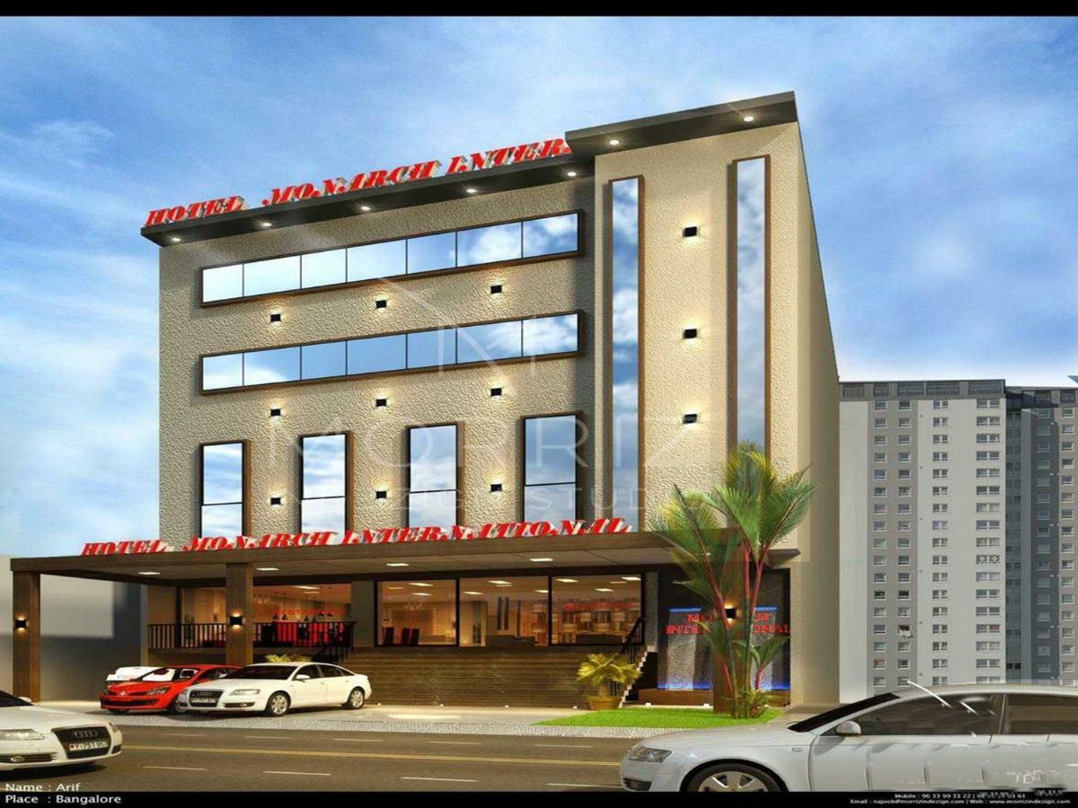 Hotel Monarch International Bangalore Eksteriør billede